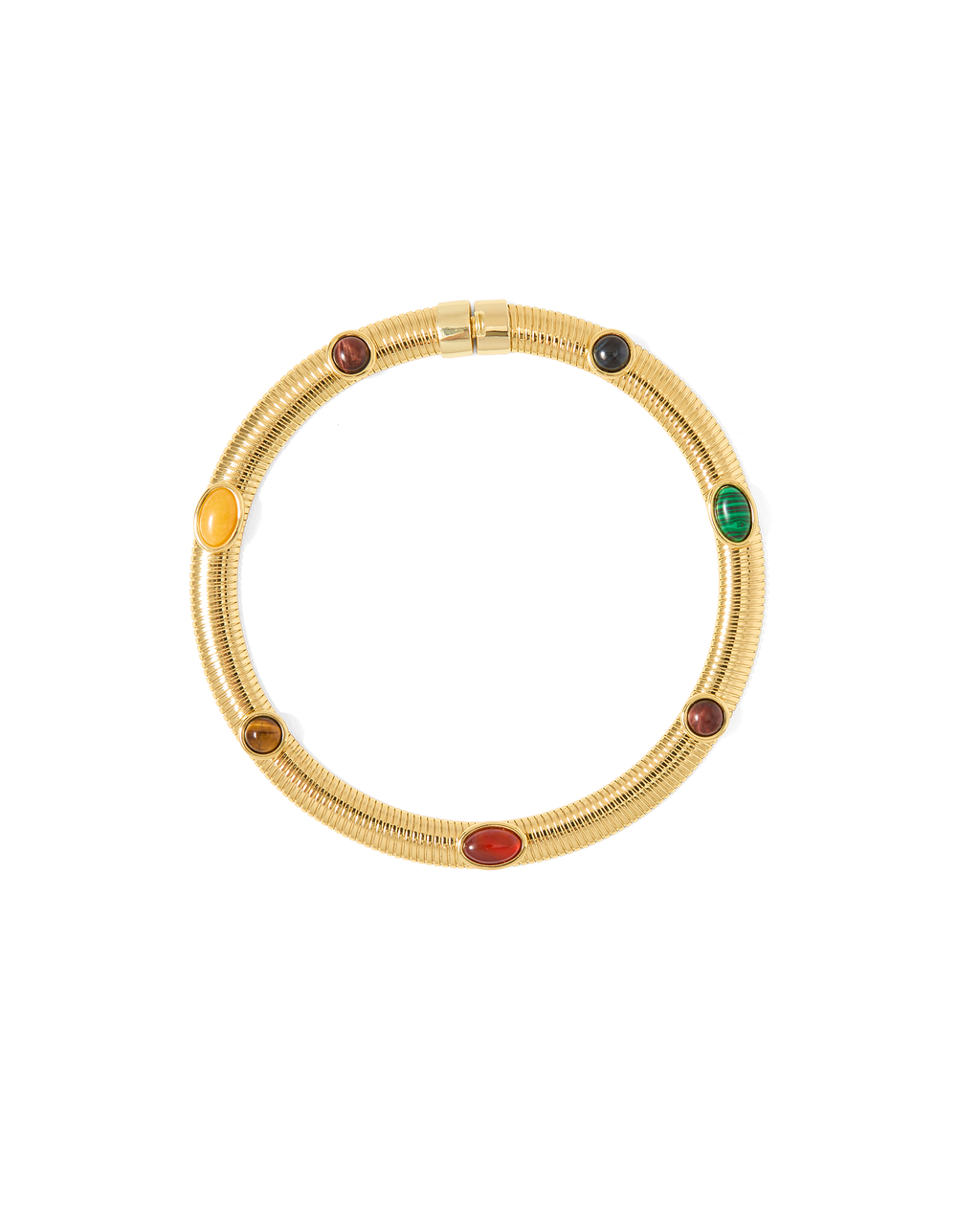 Collier ras de cou Tubogas orné