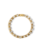 Collier ras de cou Tubogas avec cristaux