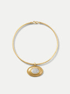 Cat's Eye Collar Necklace