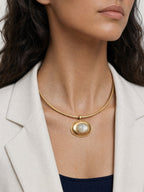 Cat's Eye Collar Necklace