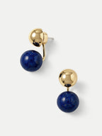 Lapis Drop Earring