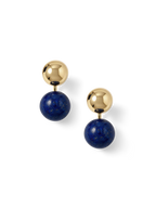 Lapis Drop Earring