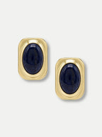 Lapis Post Earring
