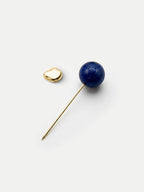 Lapis Pin Brooch