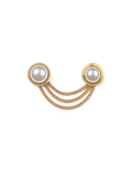 Pearl Chain Brooch