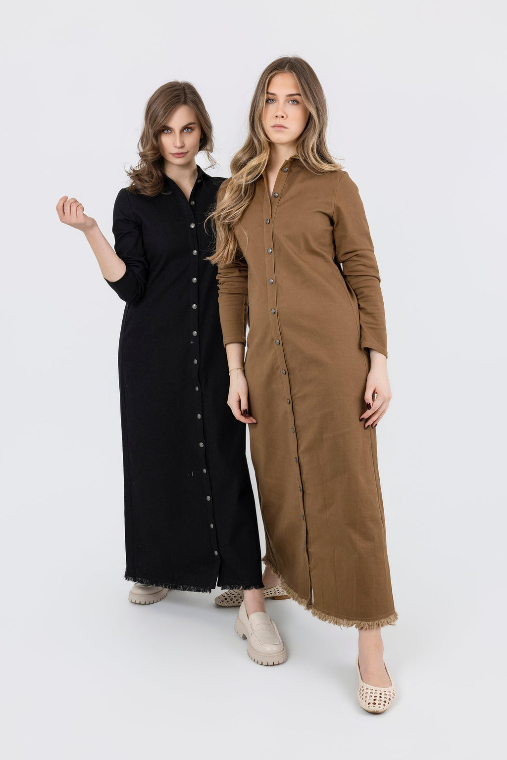 Integrated Layer Maxi Dress