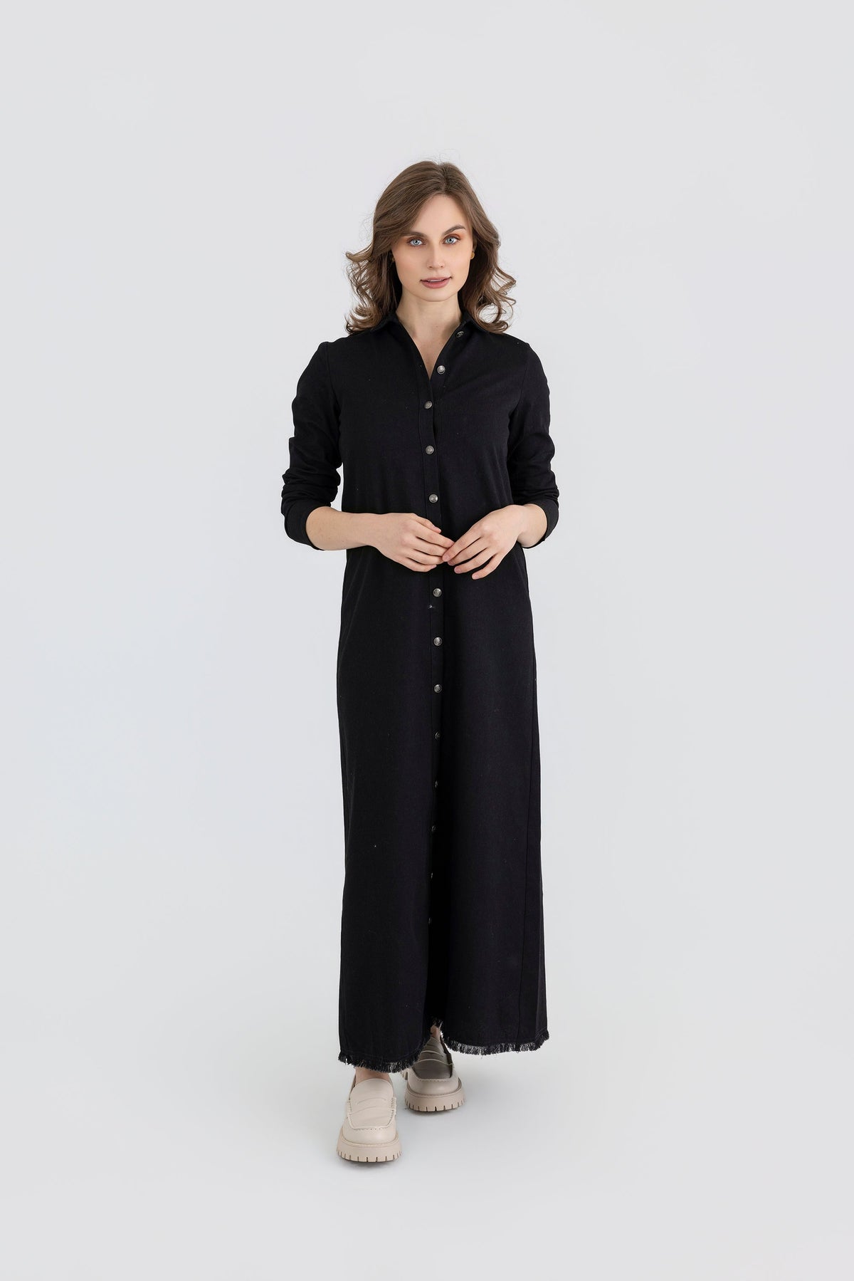 Integrated Layer Maxi Dress