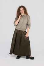 Ensemble tricot pour bébé fille avec col à nœud