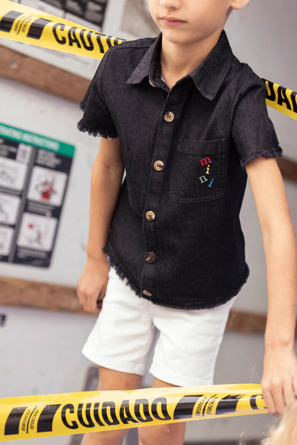 Fringe boys shirt