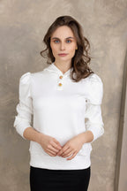 Flower Jewel Sweatshirt