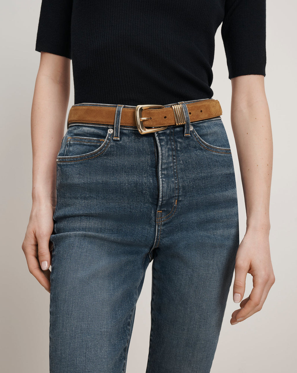 Ceinture en daim Arch