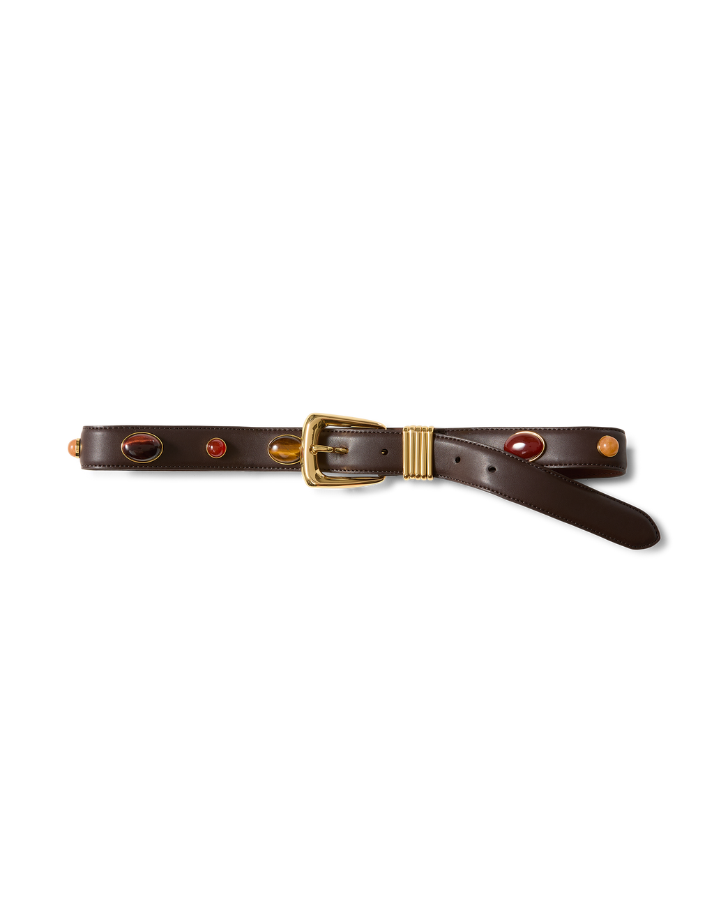 Ceinture en cuir ornée d'un arc