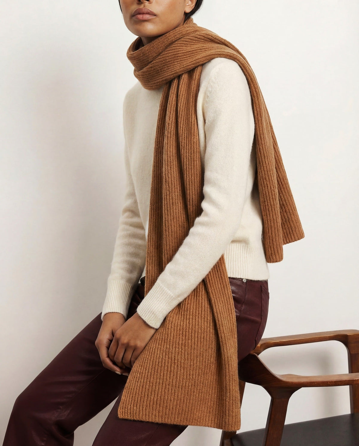 Wool-Cashmere Scarf