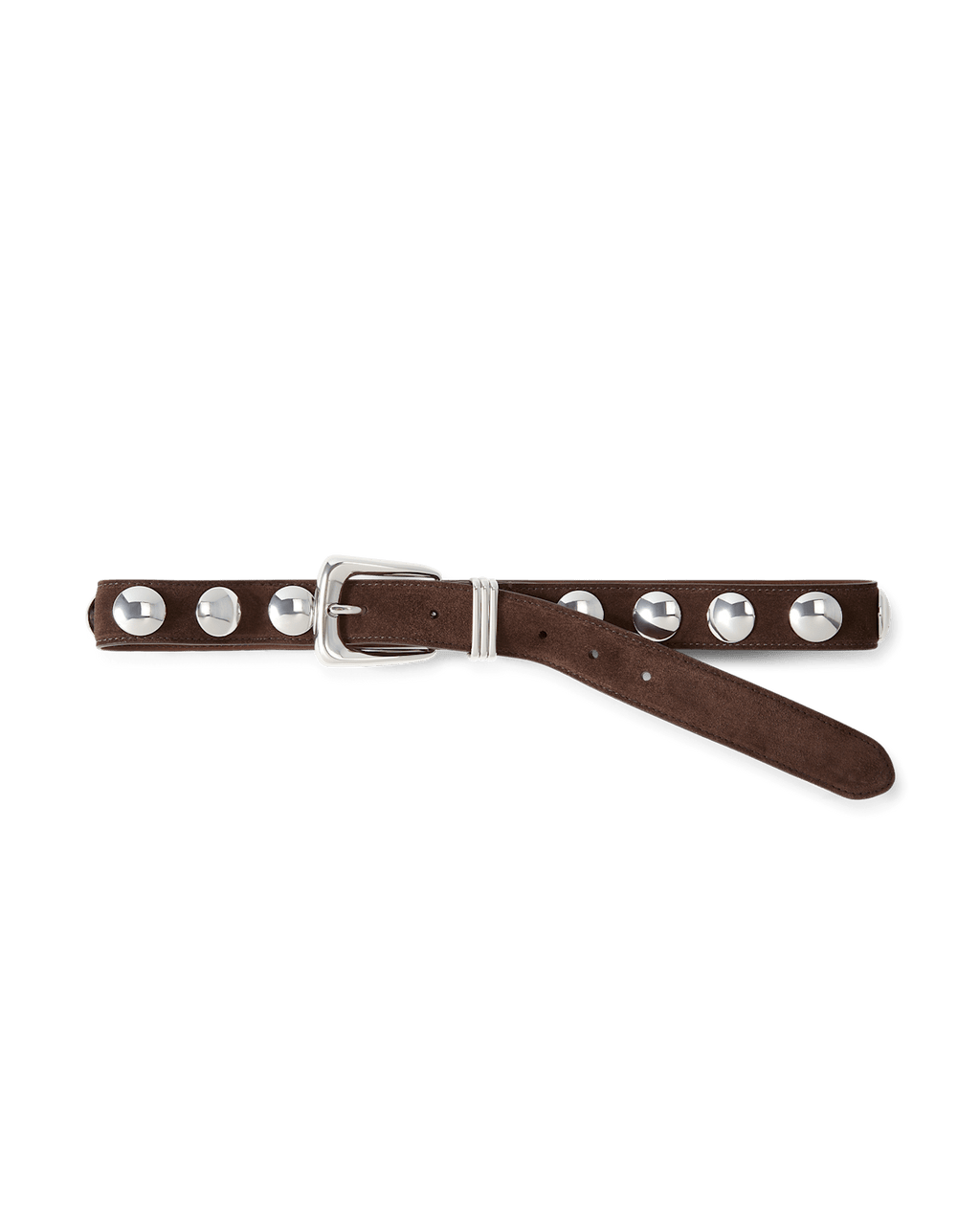 Arch Suede Studded Belt
