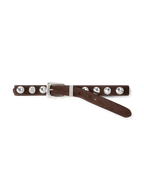 Arch Suede Studded Belt