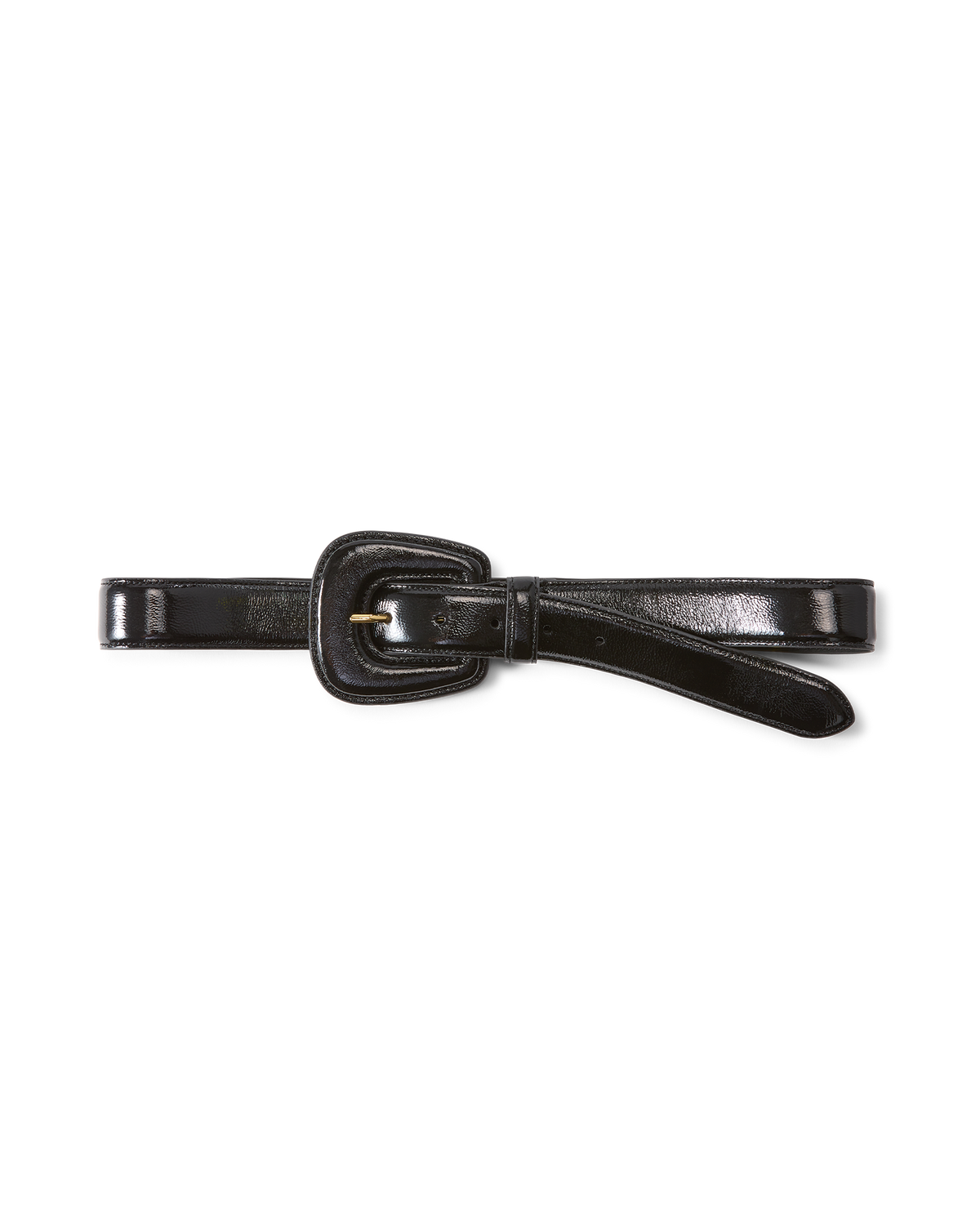 Elsy Leather-Buckle Belt