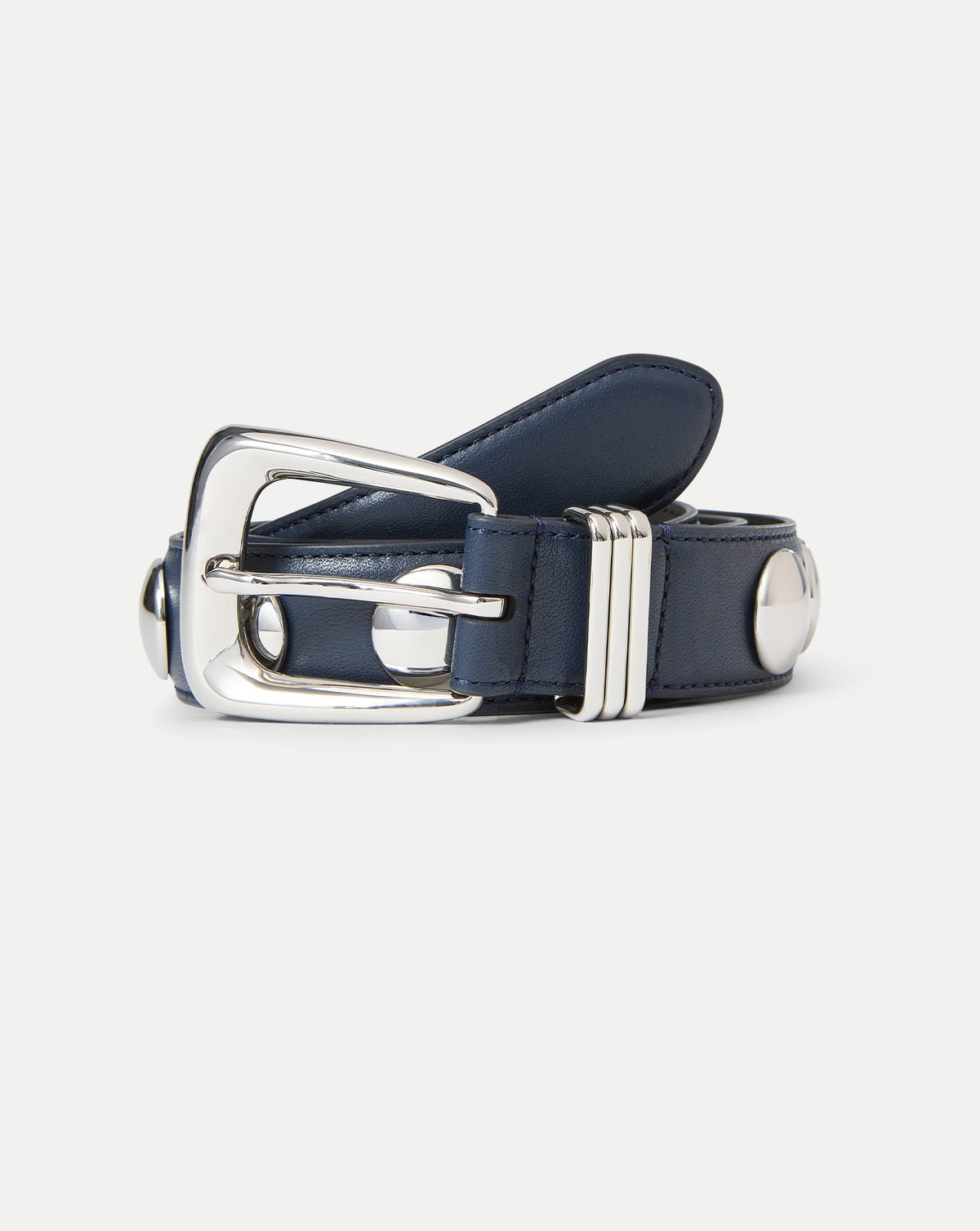 Arch Studded Leather Belt
