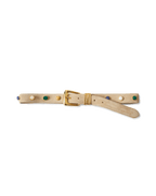Arch Embellished Suede Belt - Famous | Online Store