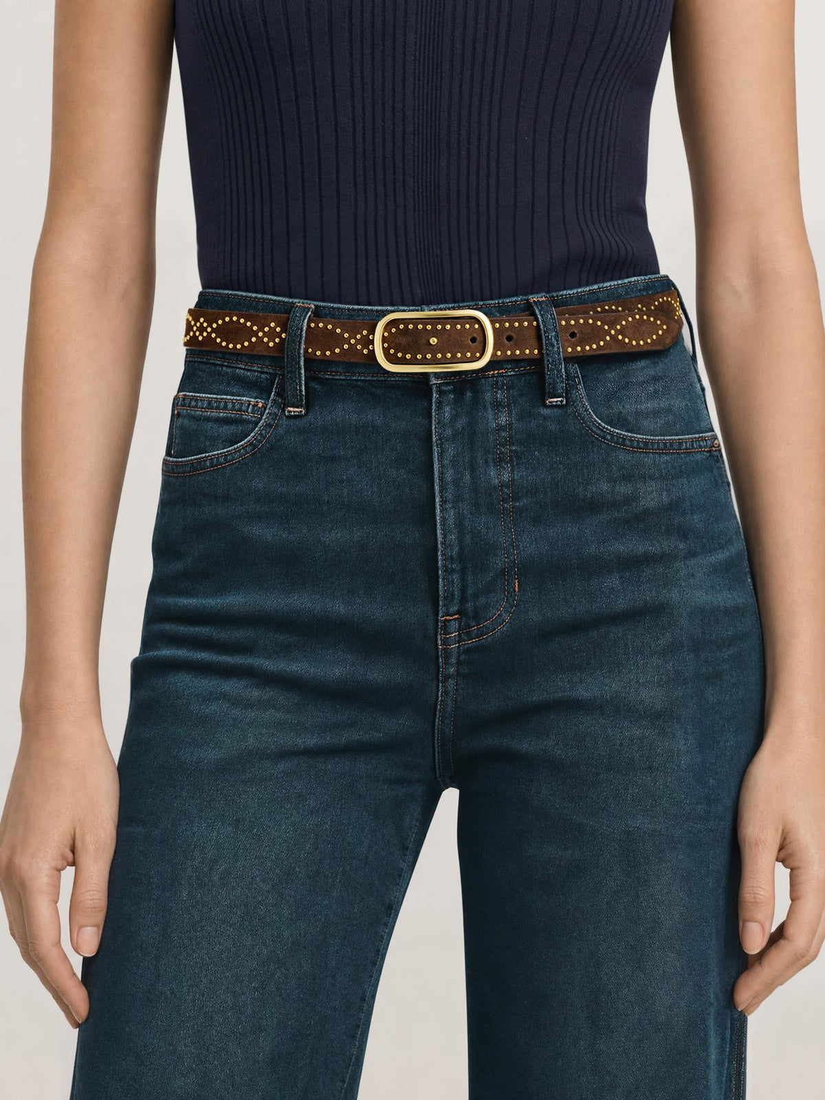 Studded Loop Belt