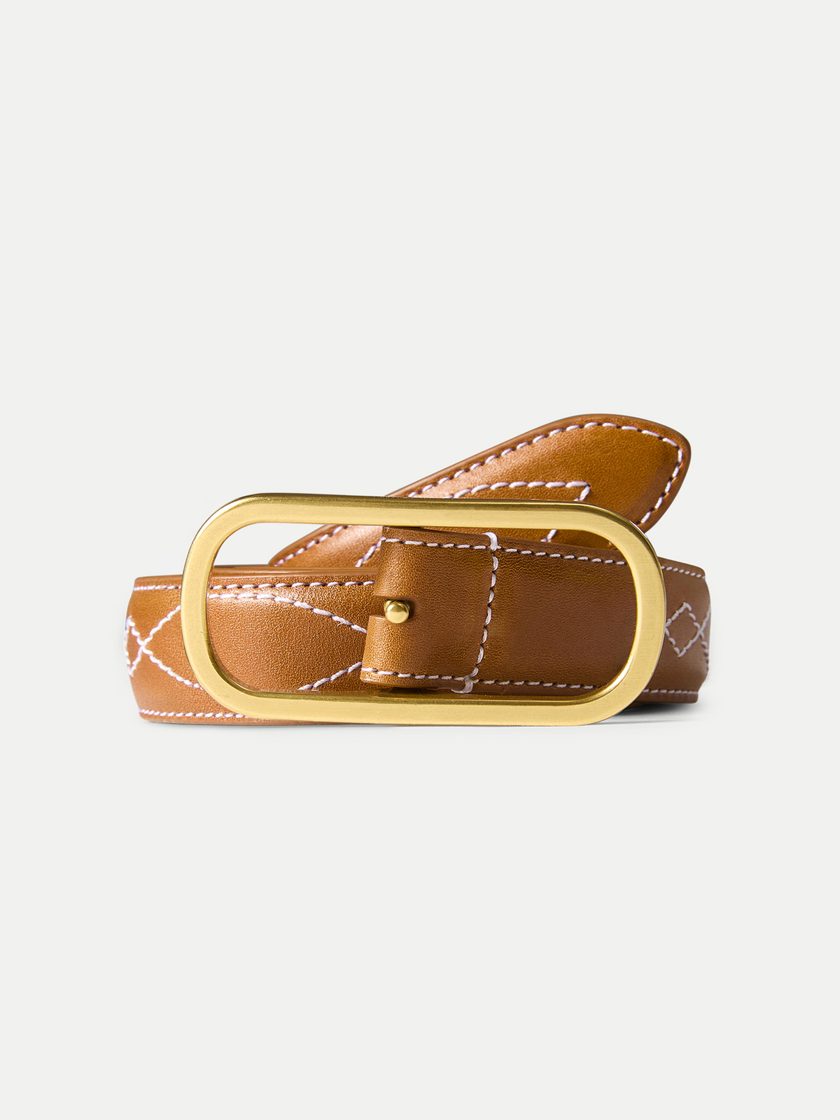 Embroidered Loop Belt