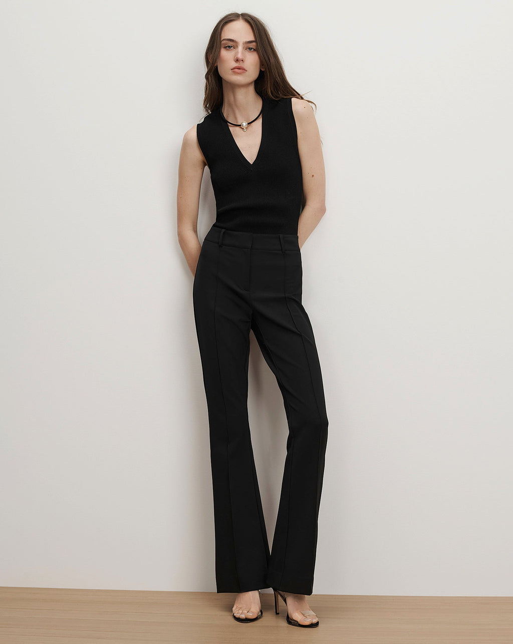 Hibiscus Slim-Flare Pant