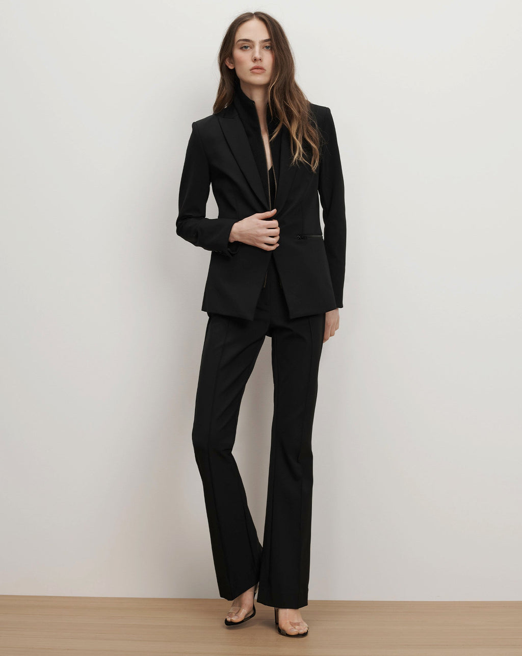 Hibiscus Slim-Flare Pant