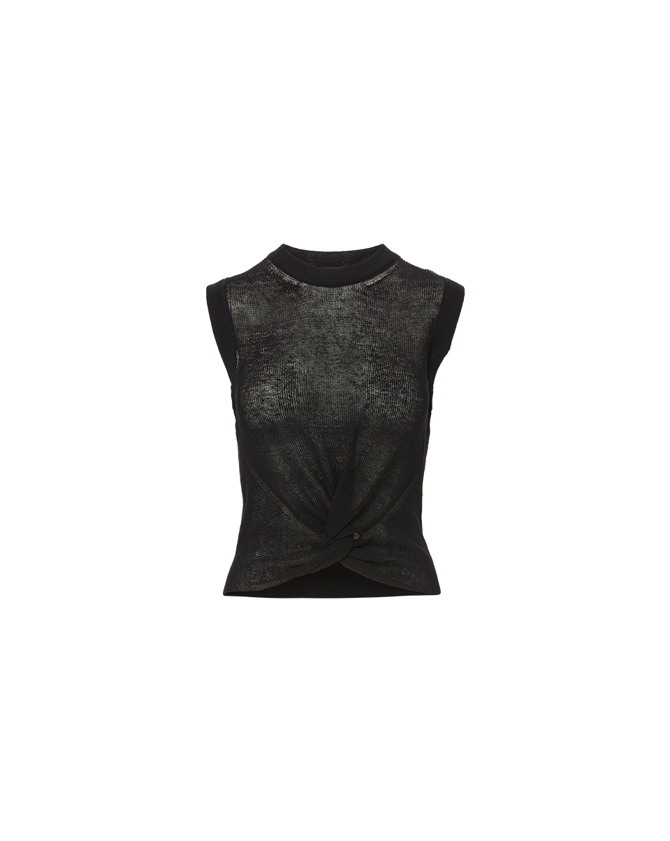 Kellen Twist-Front Sweater