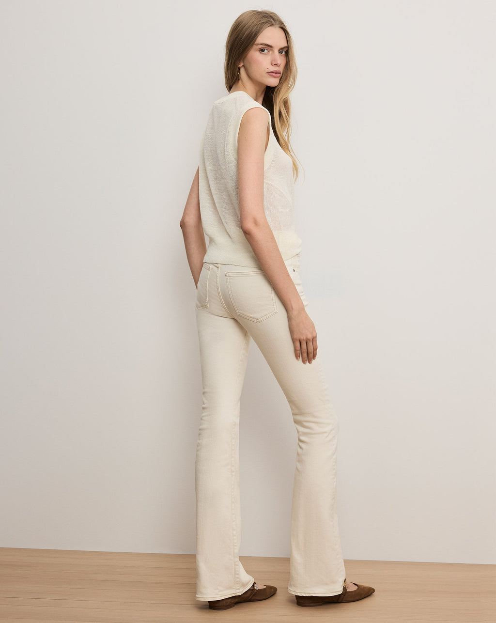 Kellen Twist-Front Sweater