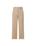 Pantalon Aubrie court à jambe large