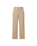 Pantalon Aubrie court à jambe large