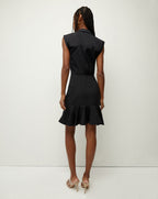 Bell Button Down Ruched Shirtdress