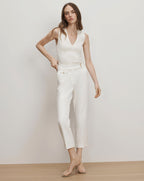 Pantalon boutonné Renzo Crest