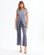 Gilet en lin Tamara