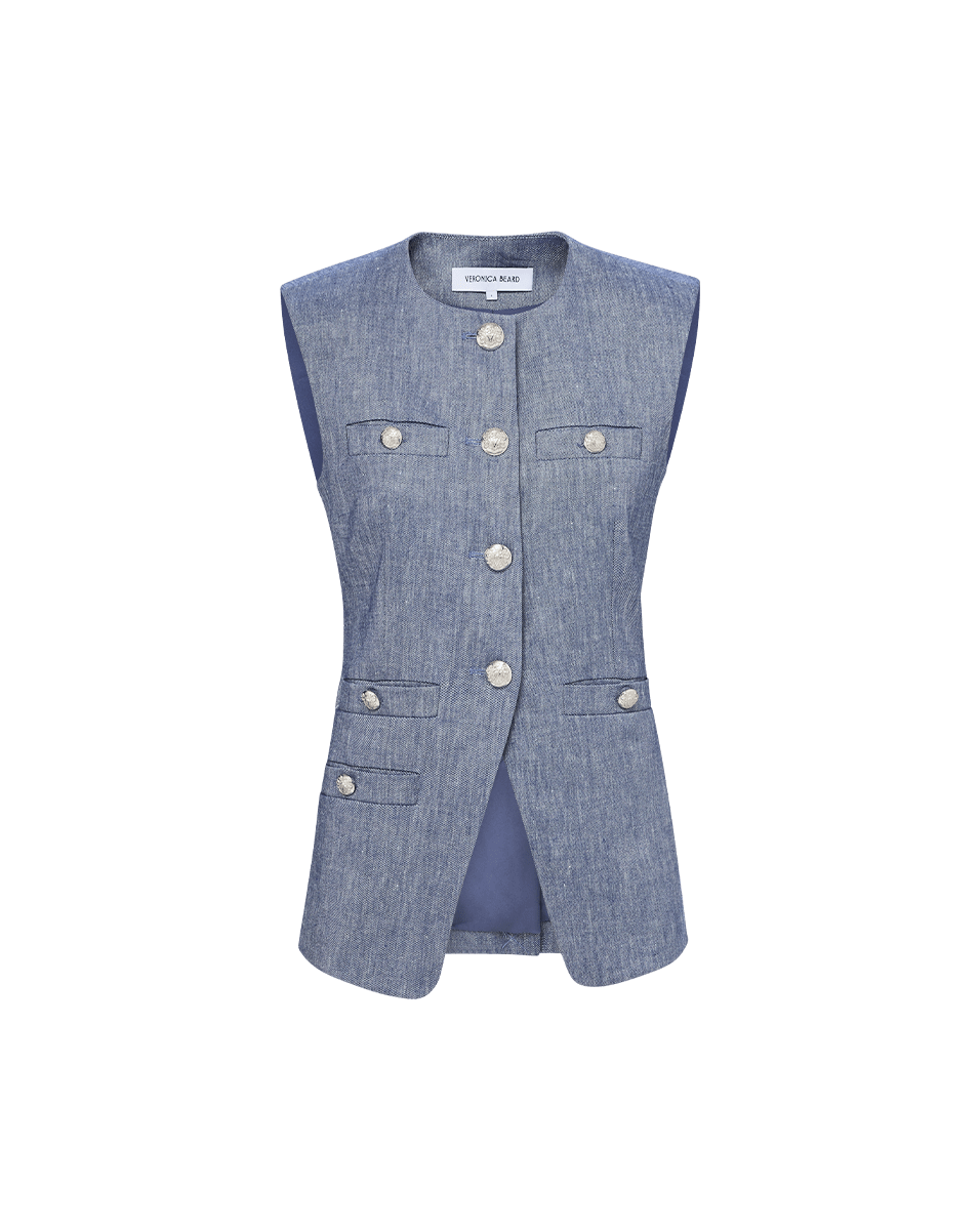 Gilet en lin Tamara