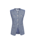 Gilet en lin Tamara