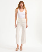 Aubrie Cropped Wide-Leg Pant