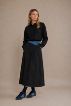 Jewel Wool Ribbed Cardigan (NOT CROPPED)