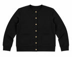French Terry Button Cardi