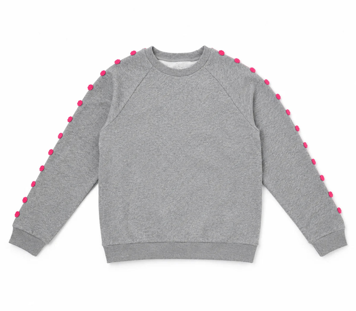 Floral Motif Sweatshirt