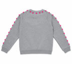 Floral Motif Sweatshirt