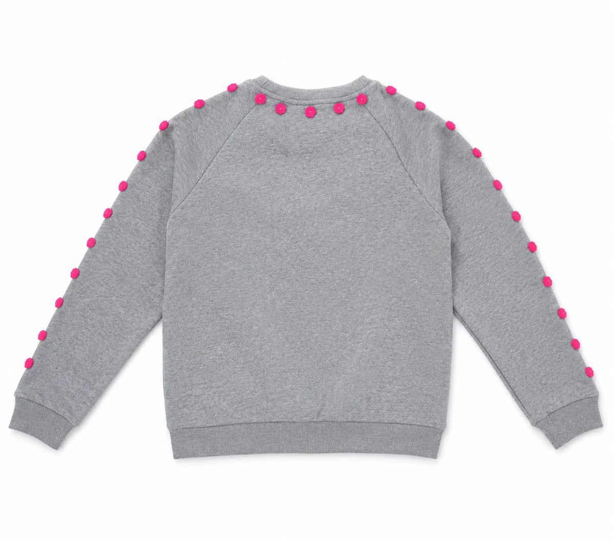 Floral Motif Sweatshirt