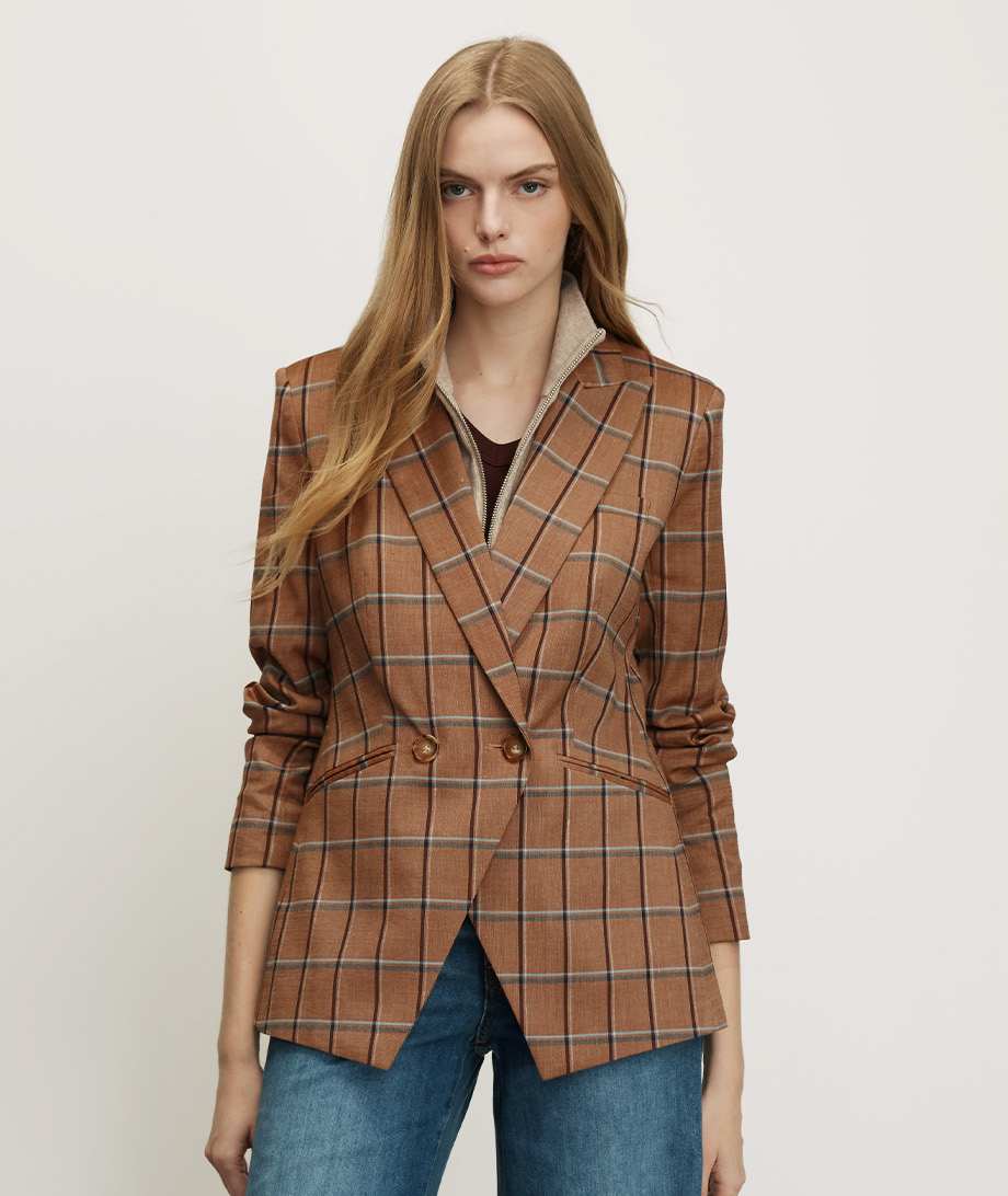 Plastron en laine mérinos et cachemire Uptown