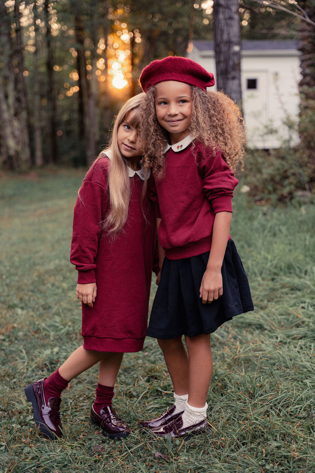 Ornament Cardigan+Slip Dress