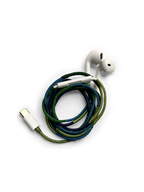Color Block Hand-Wrapped Earphones