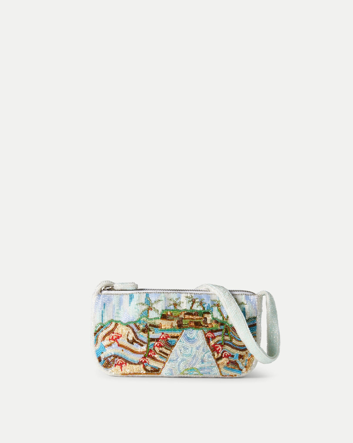 Sac à bandoulière perlé Pauline