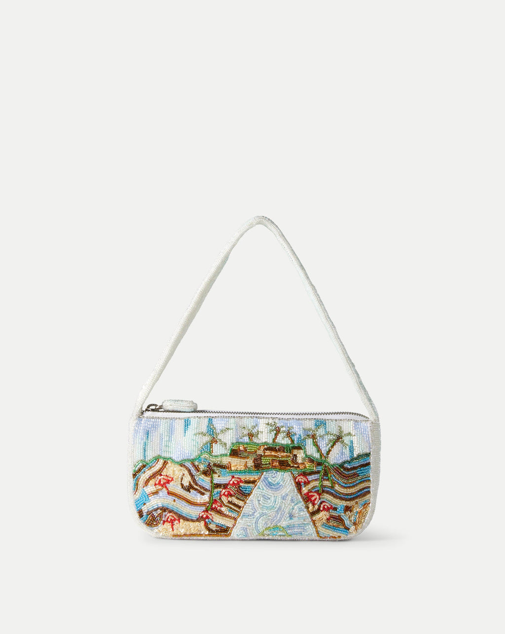 Sac à bandoulière perlé Pauline