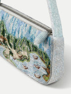 Sac à bandoulière perlé Pauline