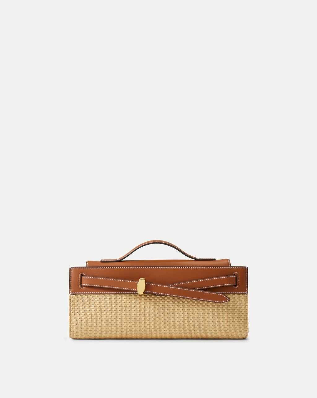 Pochette Veronica Beard Raffia Dash