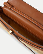 Pochette Veronica Beard Raffia Dash