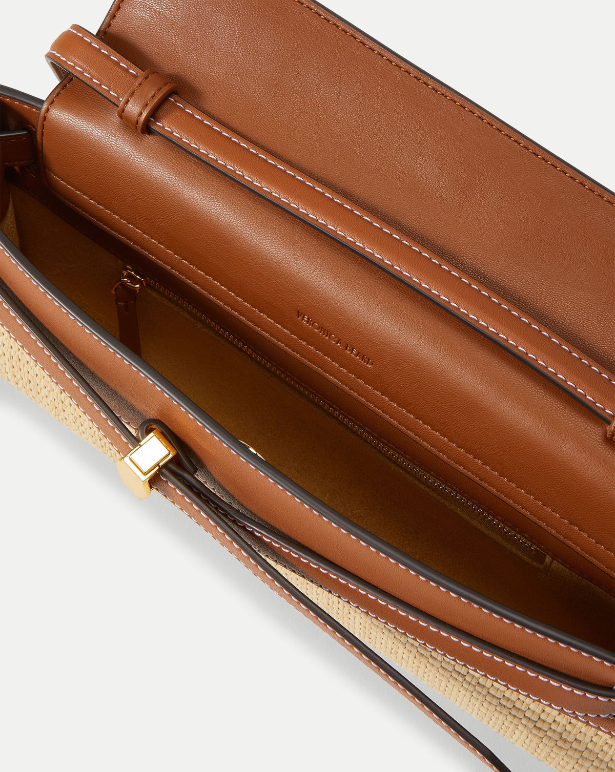 Veronica Beard Raffia Dash Clutch